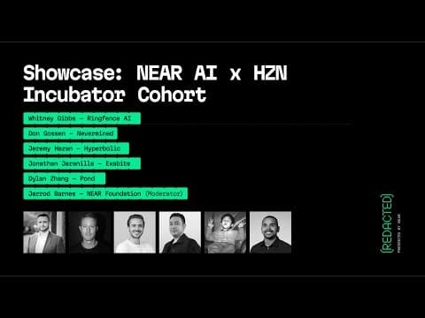  NEAR AI x HZN Incubator Cohort thumbnail