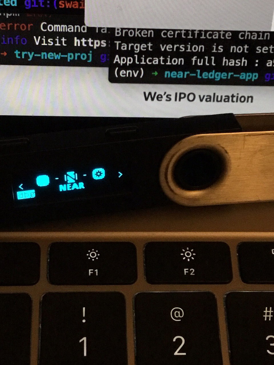 Ledger Wallet and NEAR